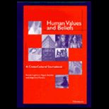 Human Values and Beliefs