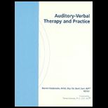 Auditory   Verbal Therapy and Practice