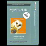 Listen to This MyMusicLab and eText Access