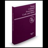 Texas Criminal Procedure Code and Rules 2010