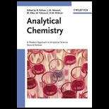 Analytical Chemistry  Modern Approach to Analytical Science