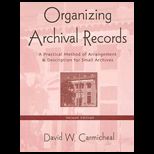 Organizing Archival Records   With CD