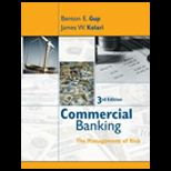 Commercial Banking  Management of Risk