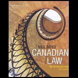 Canadian Law (Canadian Edition)