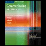 Communicating in Business Students Book