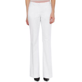 Worthington Modern Essential Angle Pocket Pants, White, Womens
