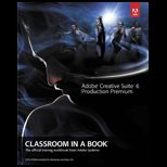 Adobe Creative Suite 6 Production Premium Classroom in a Book   With Dvd