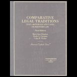Comparative Legal Traditions  Text and Materials