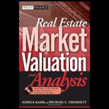 Real Estate Market Valuation and Analysis   With CD
