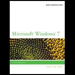 New Perspectives on Microsoft Windows 7, Comprehensive