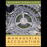 Managerial Accounting  Tools for Business Decision Making