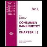 Attorneys Handbook of Consumer Bankruptcy and Chapter 13