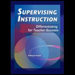 Supervising Instruction Differentiating for Teacher Success