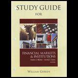 Financial Markets and Institutions   Study Guide