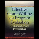 Effective Grant Writing and Program Evaluation