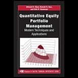 Quantitative Equity Portfolio Management