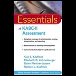 Essentials of Kabc II Assessment