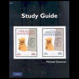 Operations Management  Study Guide