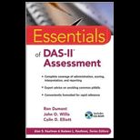 Essentials of Das II Assessment   With CD