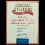 HM Social Studies New York Practice Book, Test Prep andAssessment Options with Answer Key Grade 2