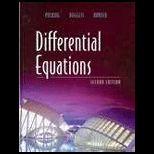 Differential Equations   With Ordinary Diff