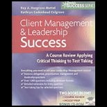 Client Management and Leadership Success   With CD