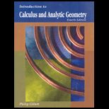Introduction to Calculus and Analytic Geometry