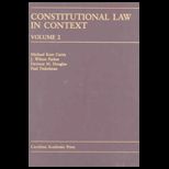 Constitutional Law in Context   Volume 2