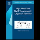 High Resolution NMR Techniques in Organic Chemistry