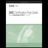 SAS Certification Prep Guide Base for SAS 9