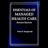 Essentials of Managed Health Care / With Study Guide