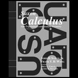 Calculus   With Solution Manual  Homeschool Pkg.