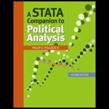 STATA Companion to Political Analysis   With CD