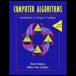 Computer Algorithms  Introduction to Design and Analysis