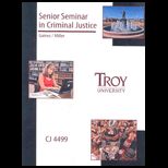 Senior Seminar in Criminal Justice (Custom)