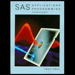 SAS Applications Programming  A Gentle Introduction