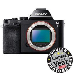 Sony a7 Full Frame Interchangeable Lens Black Digital Camera