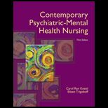 Contemporary Psychiatric Mental Health Nursing with DSM 5  With Access and Guide
