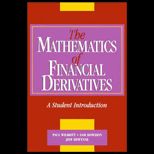 Mathematics of Financial Derivatives   A Student Introduction