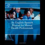 English Spanish Manual for Mental Health Professionals