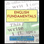 English Fundamentals   With Access (828992)