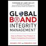 Global Brand Integrity Management How to Protect Your Product in Todays Competitive Environment