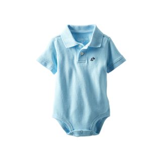 Oshkosh Bgosh Piqué Polo Bodysuit   Boys 3m 24m, Turquoise, Turquoise, Boys