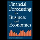 Financial Forecasting for Business and Economics