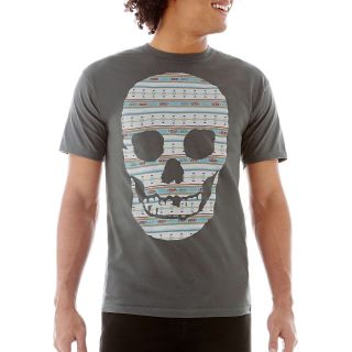 Vans Graphic Tee, Gunmetal Skullin, Mens