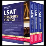 Kaplan Lsat Strateg. and Tactics Boxed Set