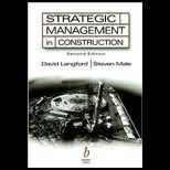 Strategic Management in Construction