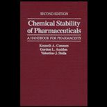 Chemical Stability of Pharmaceutricals  A Handbook for Pharmacists