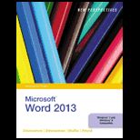 Microsoft Office Word 2013 Intro.
