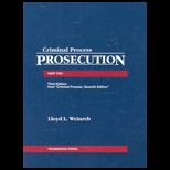 Criminal Process  Prosecution (Part 2)